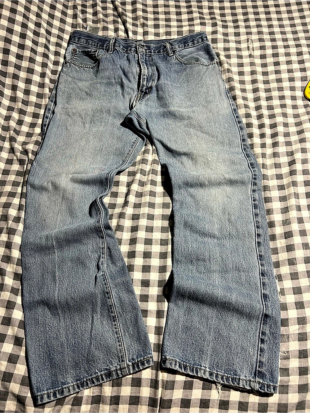 Levi's 517 Blue Wide Leg Jeans Waist 34 length 30